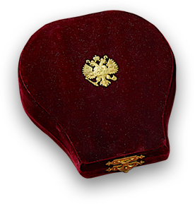 Official coronation gift to the Danish court of king Christian IX (Emperors grandfather)